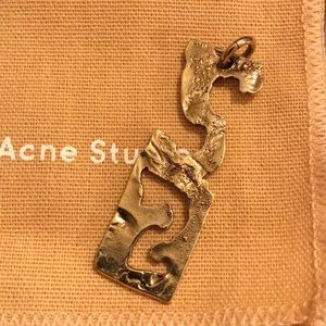 Acne Jewelry - Acne Studios S Pendant Acne Jewelry - Acne Studios S Pendant